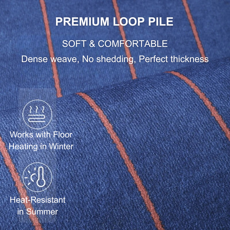 5x7 a rea rugs loop pile perfect thickness