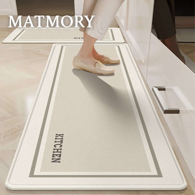 beige kitchen runner rug