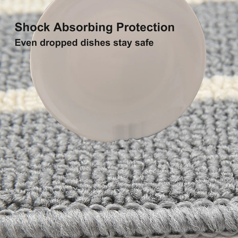 shock absorbing modern kitchen rugs