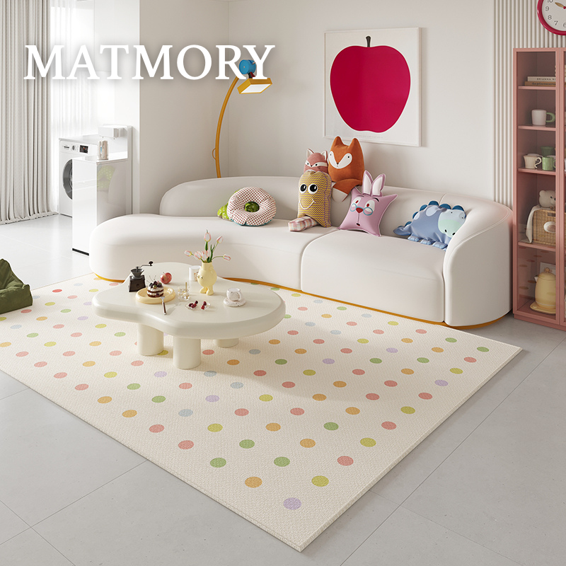 confetti 5 x 7 rugs rainbow