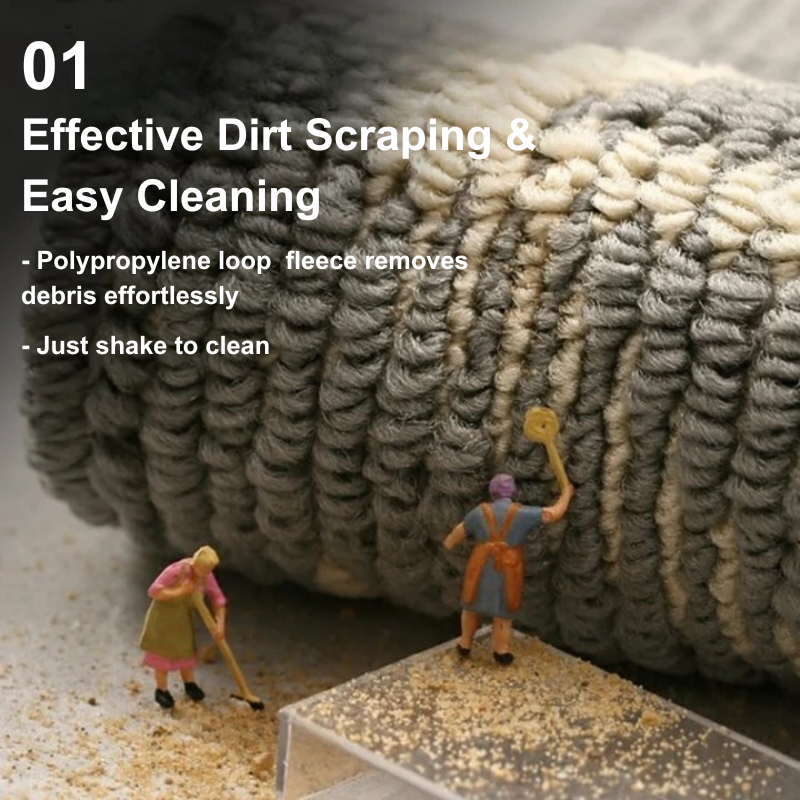 dirt scraping outdoor doormats