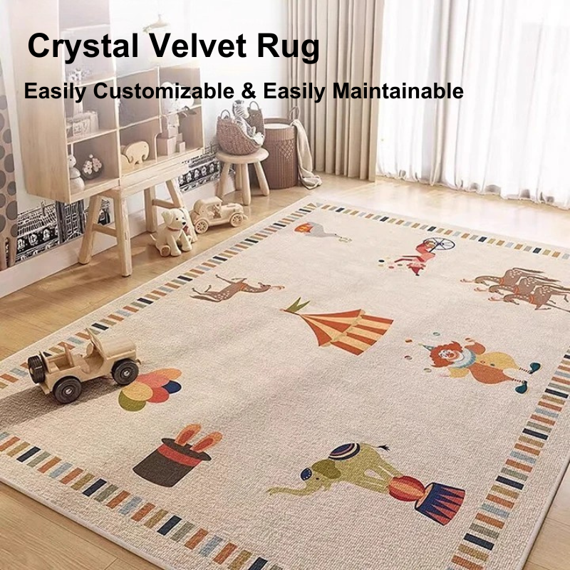 easily maintainable baby rug