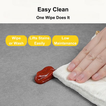 easy clean non slip kitchen rugs