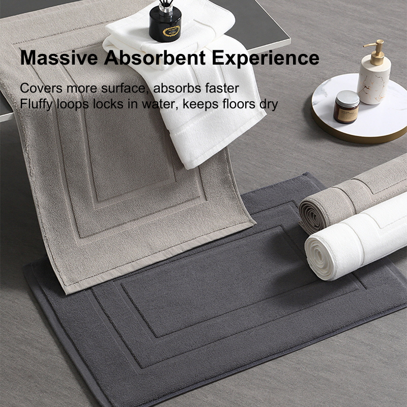 fast drying bathroom mat