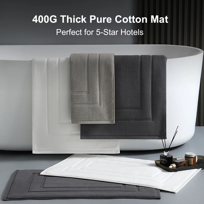 luxury bath mat