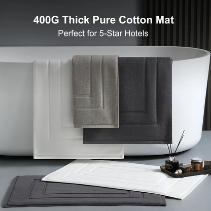 luxury bath mat