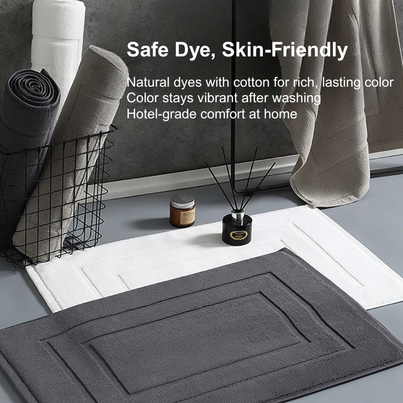 modern bath mat