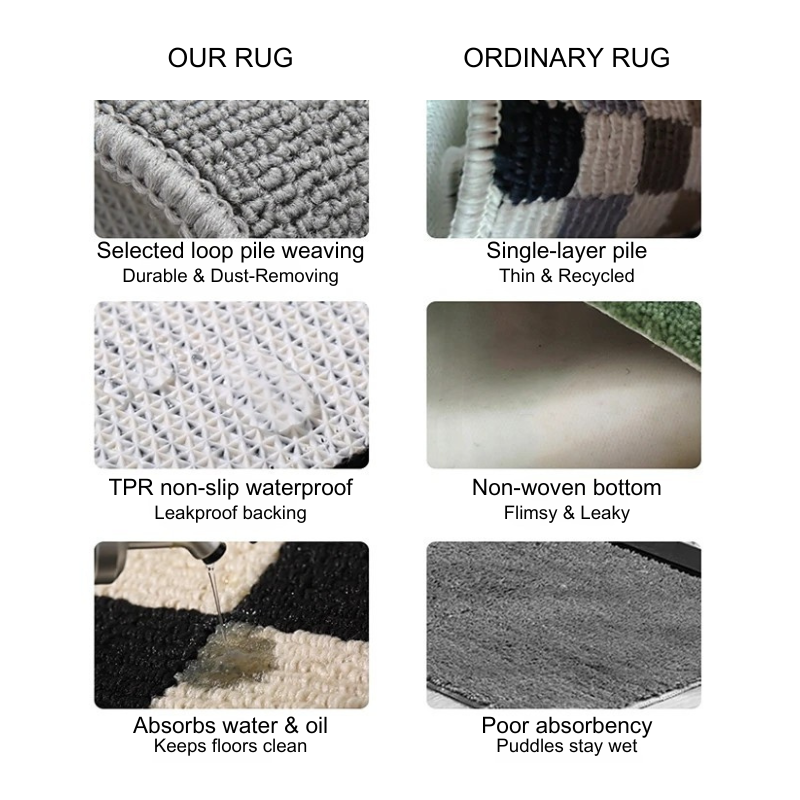 non slip kitchen rugs