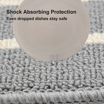 shock absorbing modern kitchen rugs