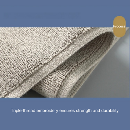 triple thread luxury bath mats