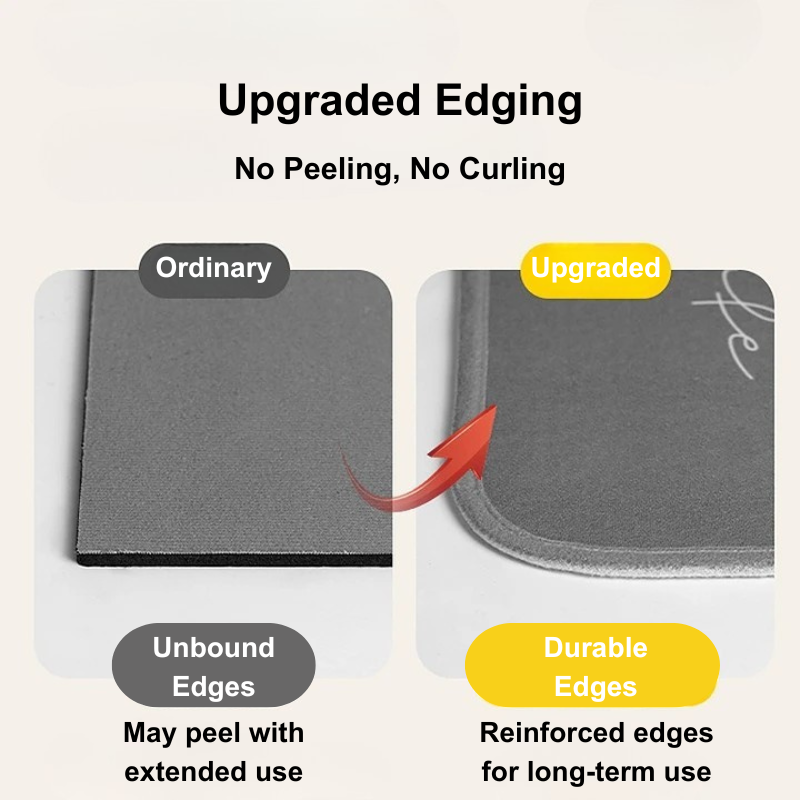 updraded edge non slip kitchen rugs for long term use