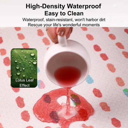 waterproof easy to clean modern area rugs